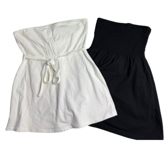 BUNDLE of 2-BRA TOPS + H&M Halter Tops, Size XS/4 (BB1303B) - Picture 1 of 4